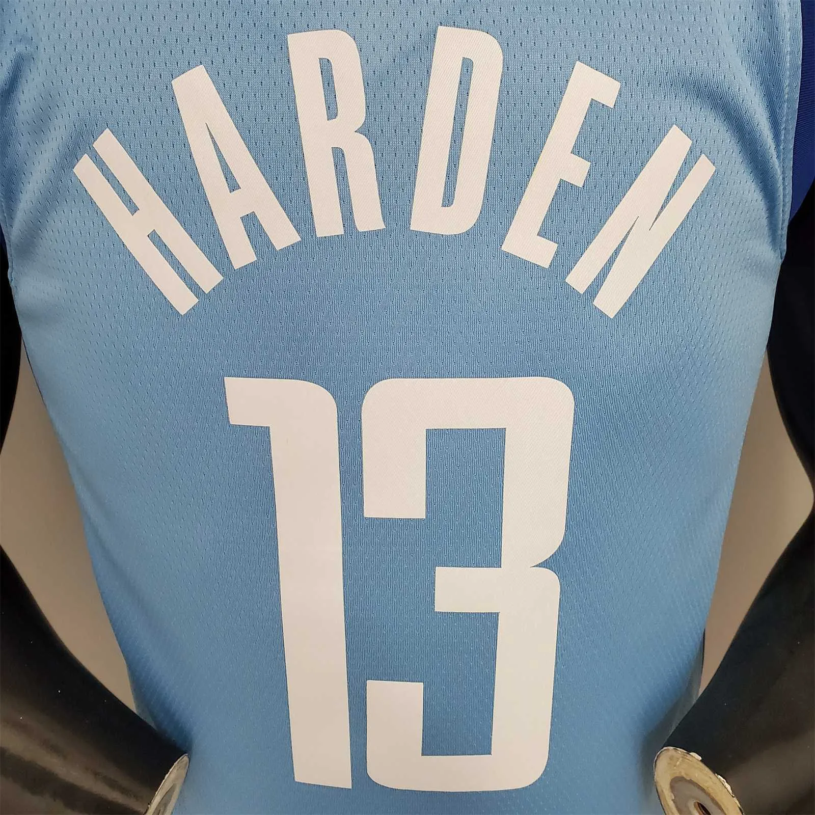 HARDEN#13 2021 Rockets City Edition Blue 4