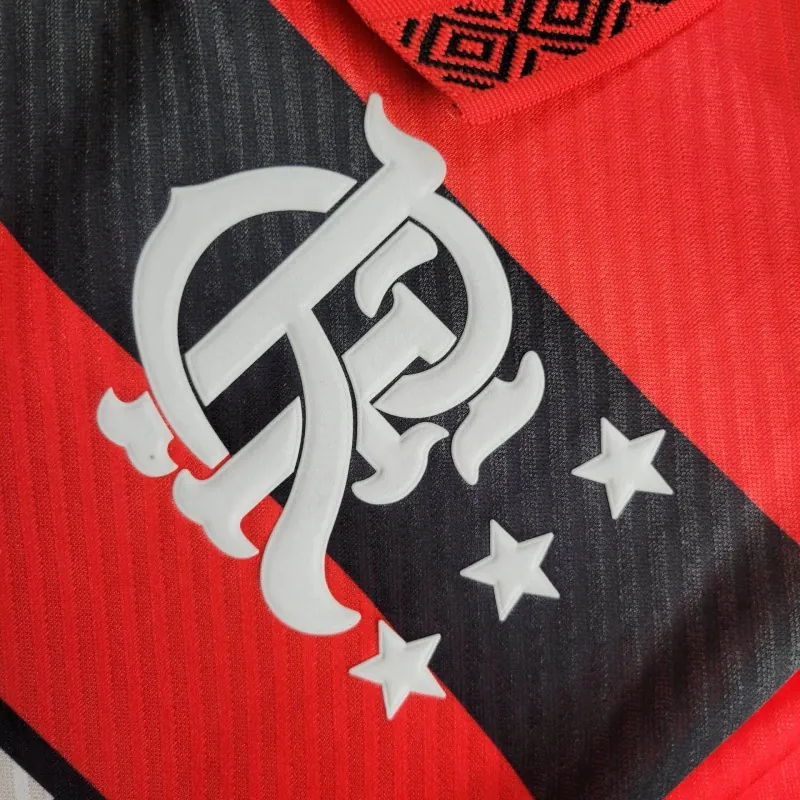 94-95 Flamengo Home Retro Kit Long Sleeve Vintage Shirt Football AAAAJersey Supplier 4