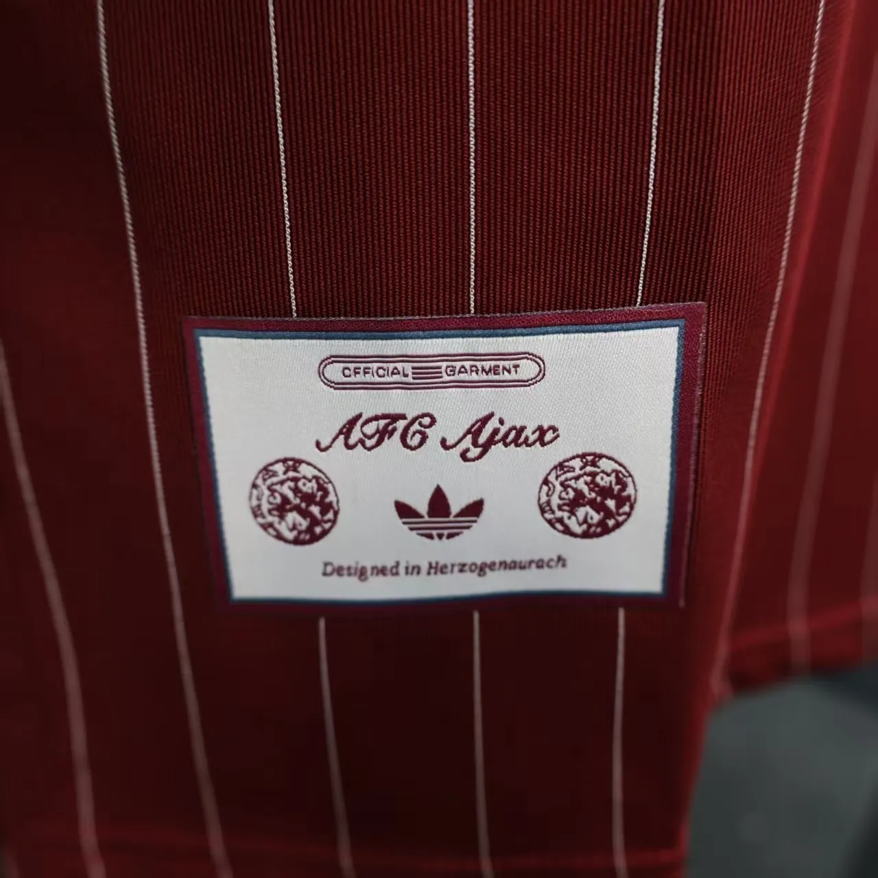 25-26 Ajax Casual Red Retro Style Football Shirt AAAAJersey Wholesale Yupoo 3