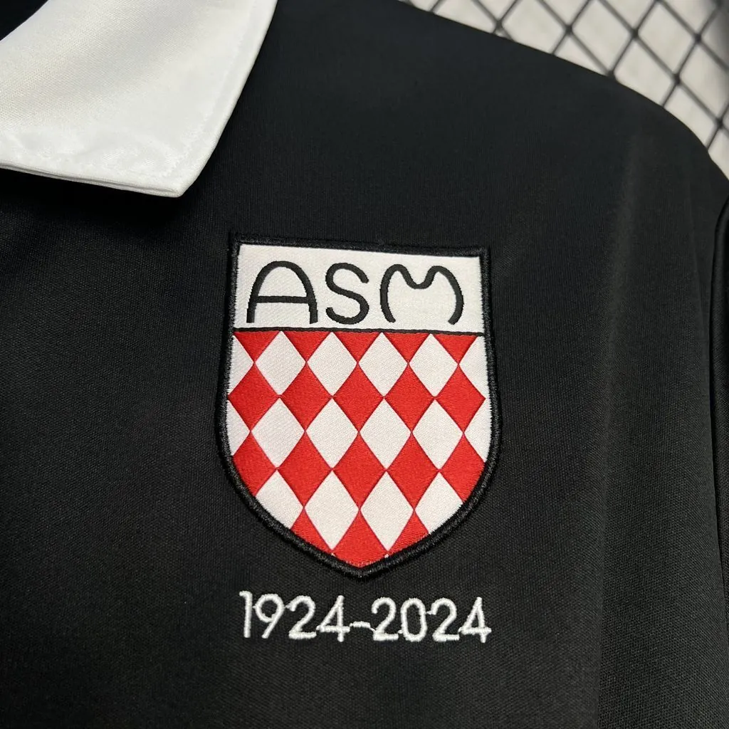 24-25 Monaco 100th Anniversary Black Shirt AAAAJersey Supplier Yupoo 1
