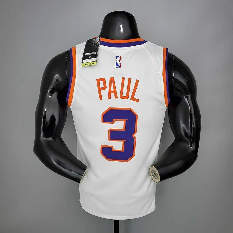 PAUL#3 Phoenix Suns White 3