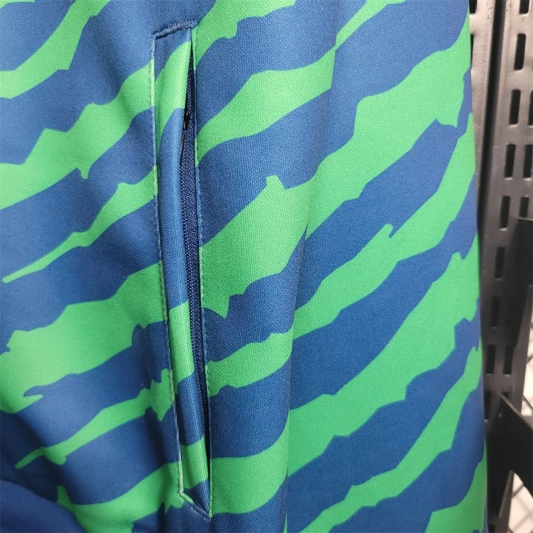 2023 Brazilian grass green training jacket 2