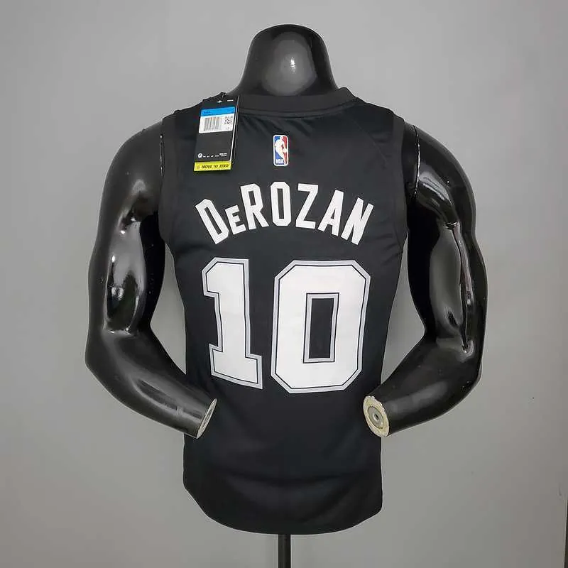 New DeROZAN#10 season Spurs City Edition black 2