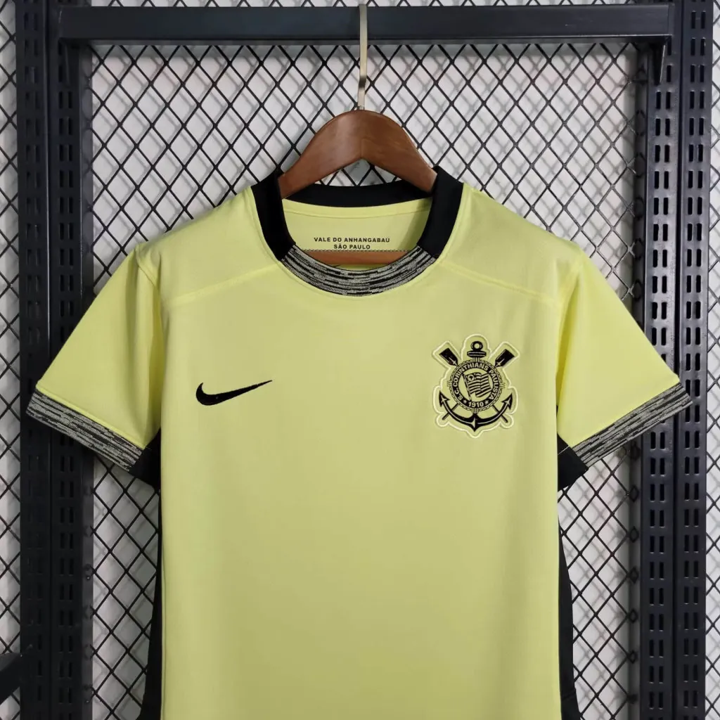 23-24 Woman Corinthians Second Away S-XXL Cheap Soccer Jerseys 2