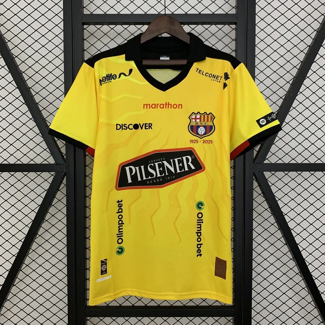 24-25 Barcelona SC Home Shirt Soccer Uniform AAAAJersey Dropship Yupoo 10
