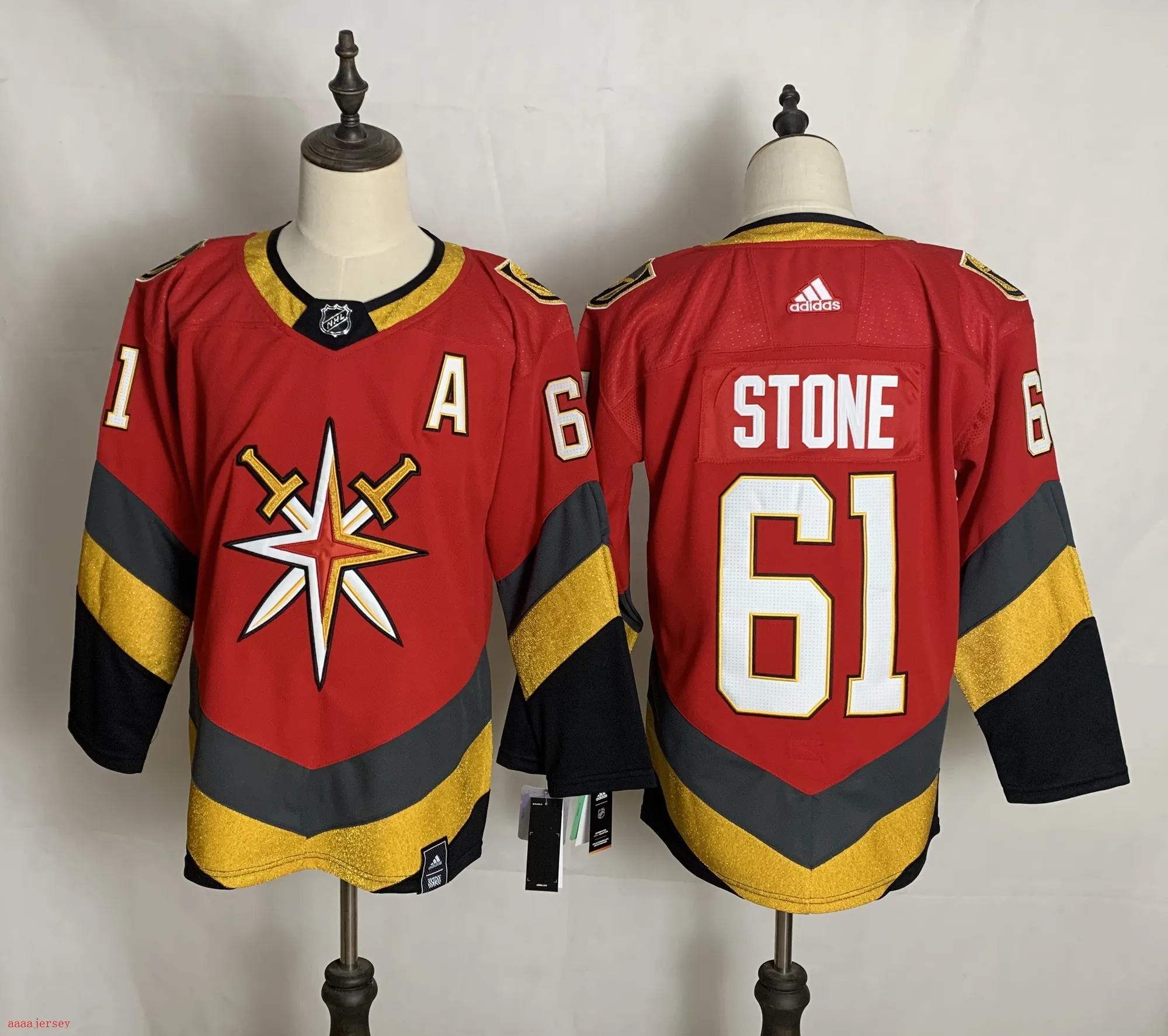 Vegas Golden Knights ice hockey jersey M-3XL 维加斯金骑士队冰球服 3