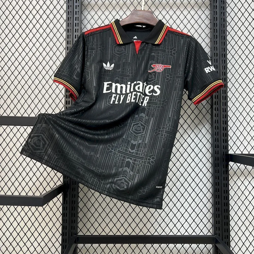 25-26 Arsenal Special Edition Black T-Shirt AAAAJersey Supply Yupoo 6