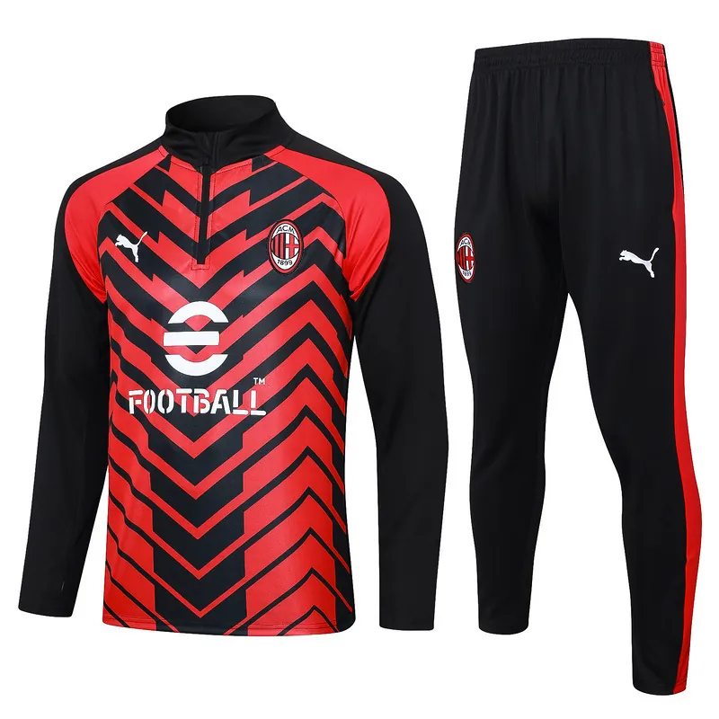 23-24 AC Milan Long Sleeve Training Suit Yupoo 4