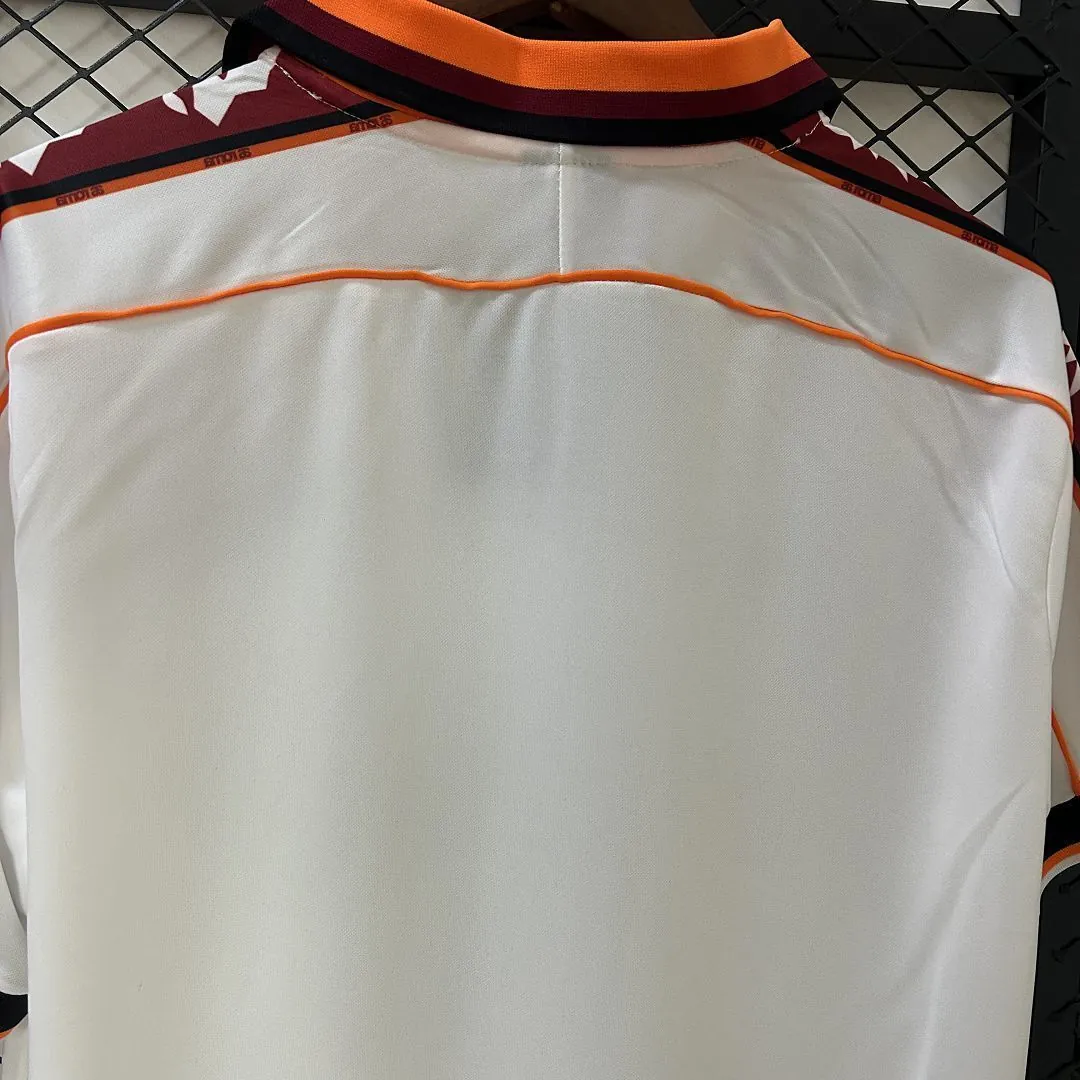 98-99 Roma Away Retro Kit Vintage Shirt AAAAJersey Dropship Yupoo 5