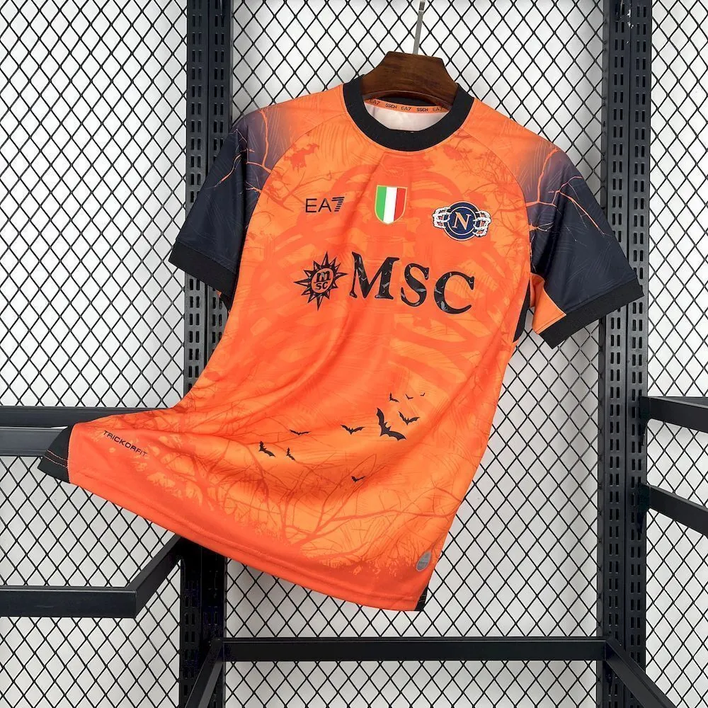 25-26 Napoli Halloween Special Edition Football T-Shirt AAAAJersey Supply Yupoo 6