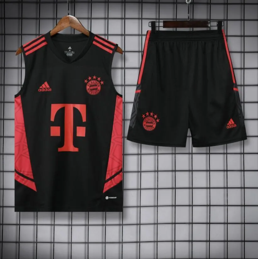 23-24 Bayern Training Vest Kit S-XXL Soccer Jerseys 3