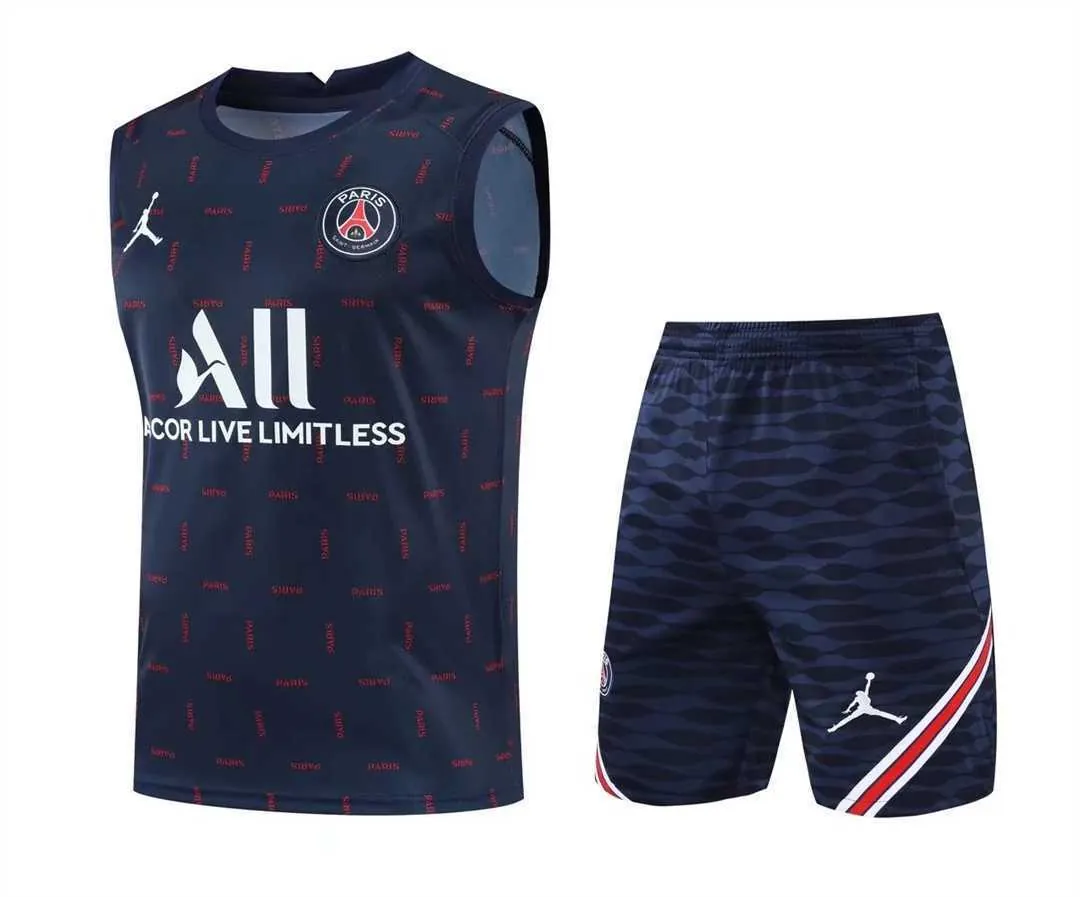 22-23 PSG vest training suit kit black1684405245000 21