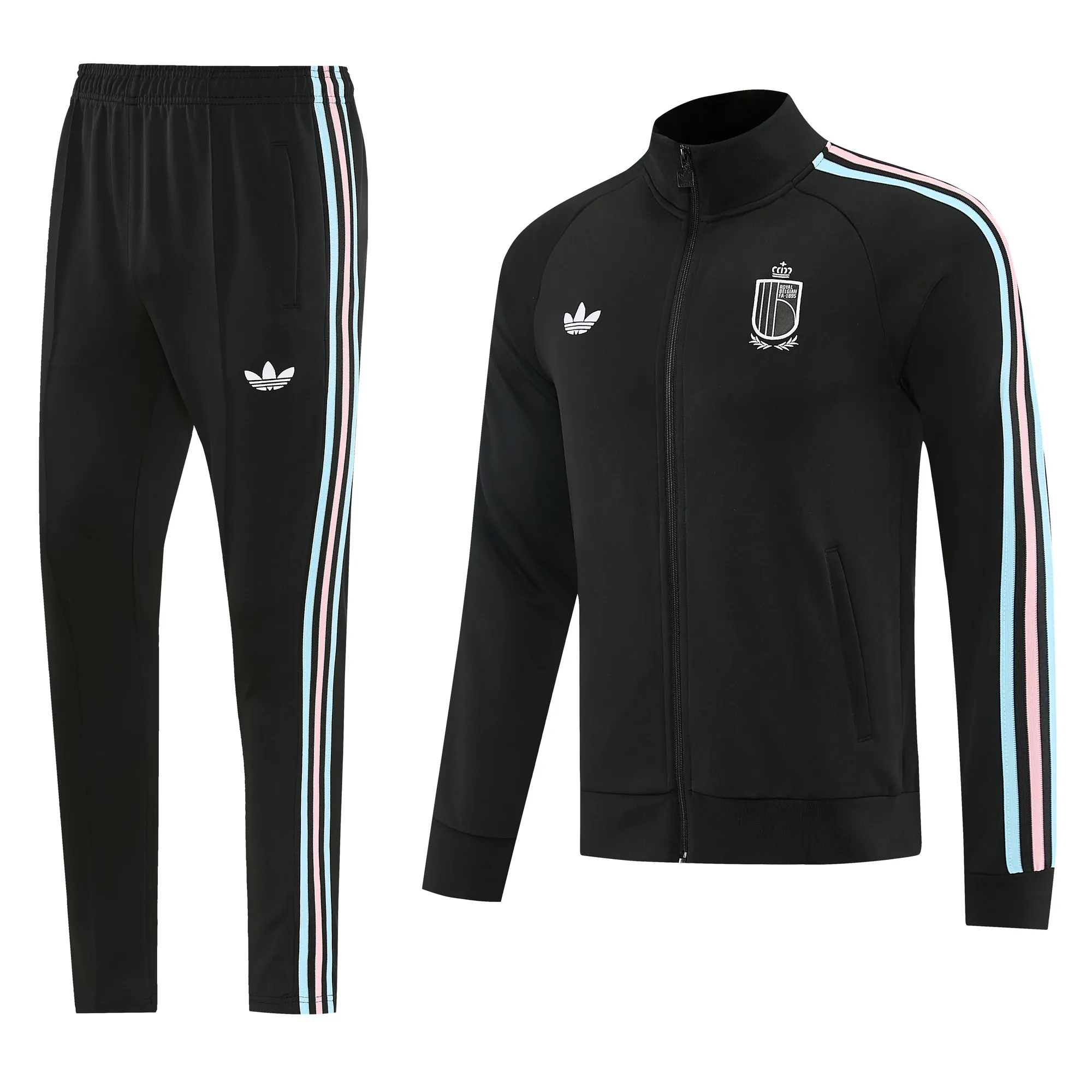 2026 Belgium Mens Kit Full Zipper Jacket Football Tracksuit Yupoo 4 1