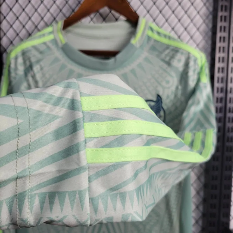 2024 Mexico Away Kit Long Sleeve Shirt Football AAAAJersey Supplier 6