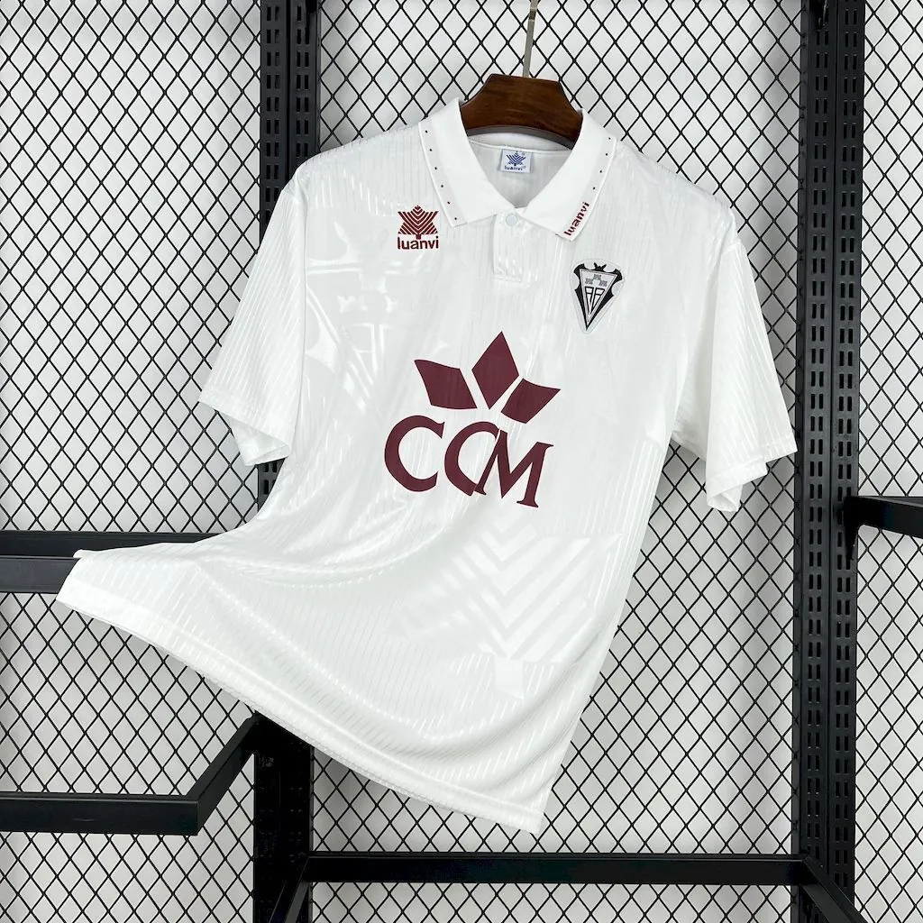 95-96 Albacete Home Retro Kit Vintage Shirt AAAAJersey Supply Yupoo 5