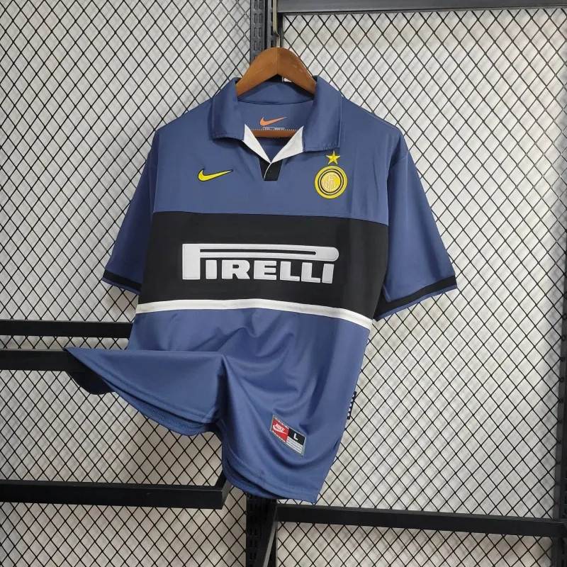 98-99 Inter Milan Third Retro Kit Vintage Shirt Football AAAAJersey Supplier 1