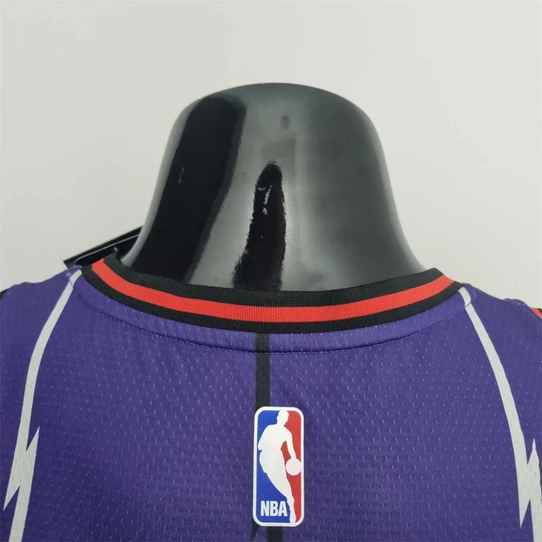 Toronto Raptors CARTER#15 Purple NBA Jersey 6