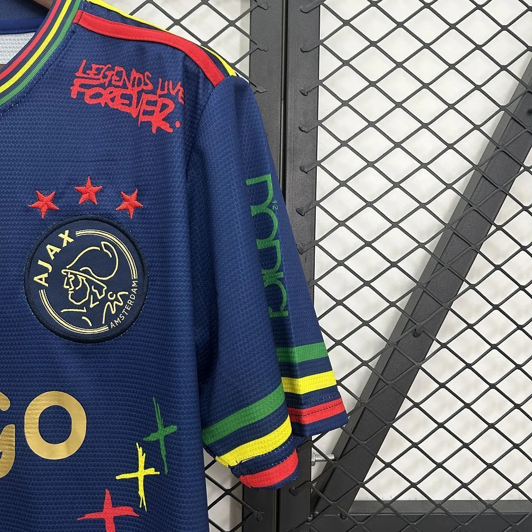 22-23 Ajax x Bob Marley AOP Special Edition Shirt AAAAJersey Dropship Yupoo 7