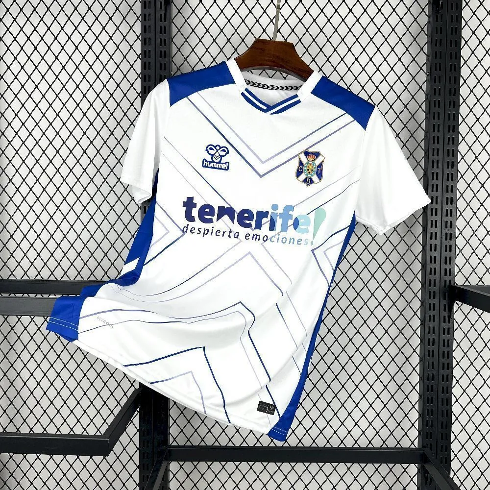 25-26 Tenerife Home Kit Sport Football Apparels AAAAJersey Wholesale Yupoo 4