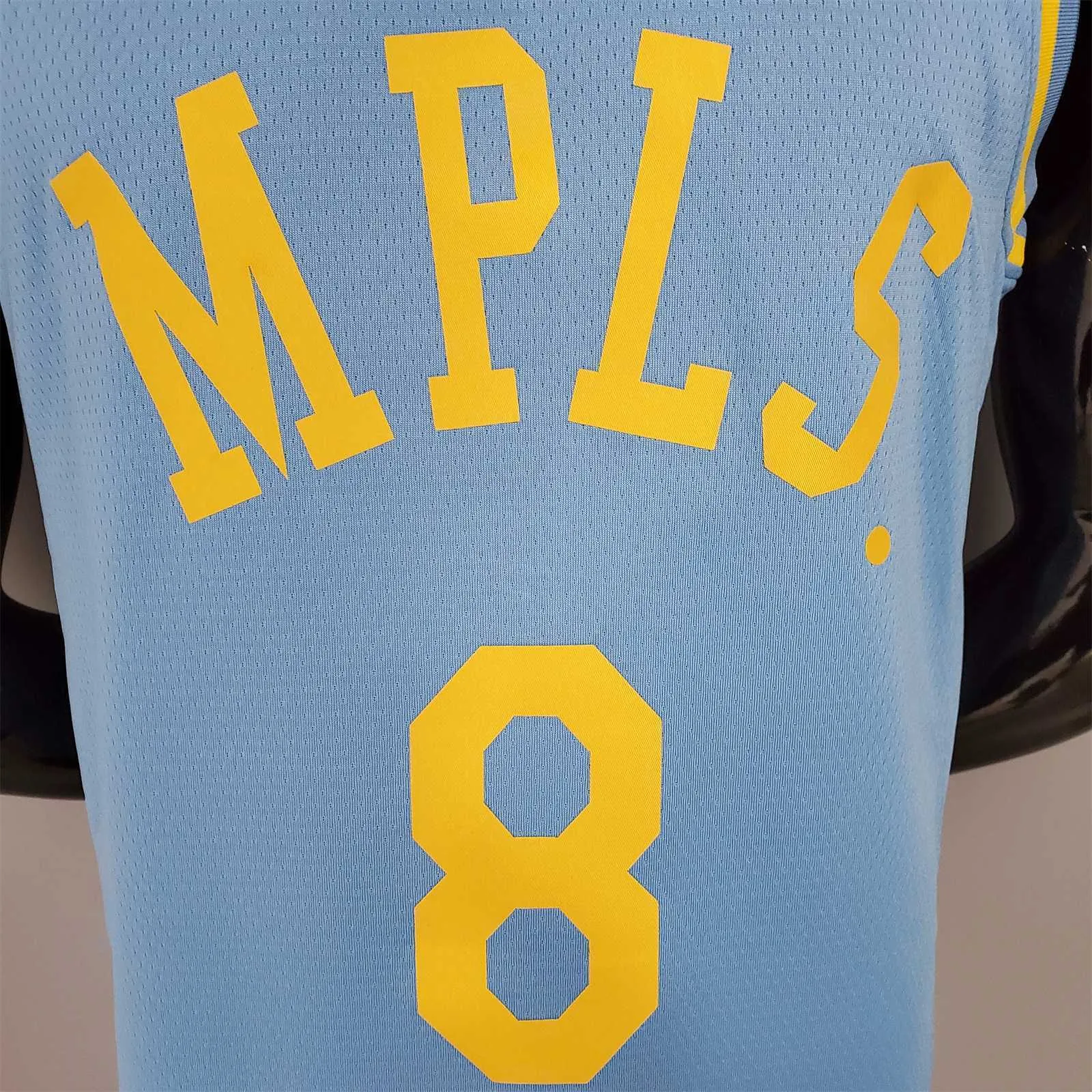 2021 Bryant#8 Lakers Minneapolis Edition Blue 3