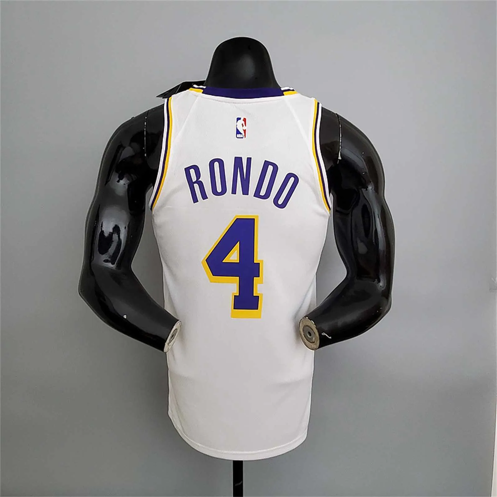 Lakers Rondo#4 Crew Neck White 2