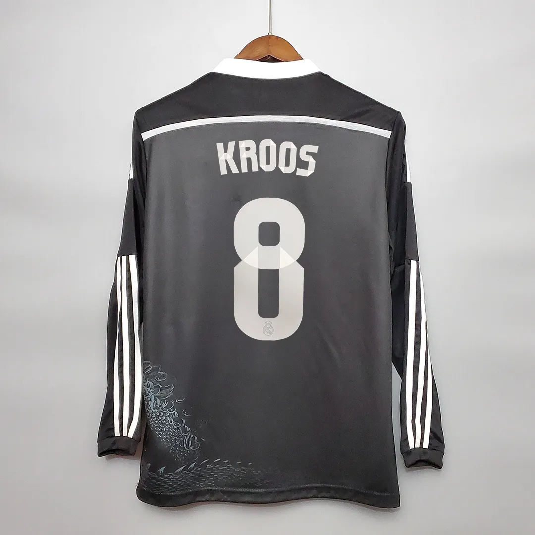 14-15 Real Madrid third away long sleeve 12