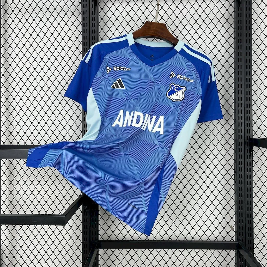 25-26 Millonarios Home Shirt Football Uniforms AAAAJersey Dropship Yupoo 7