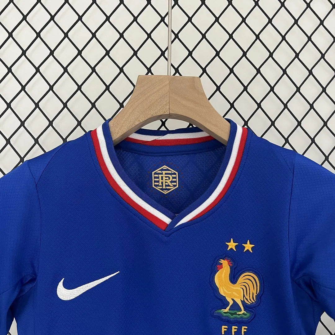 2024 France Home Kid Kits Children Sets Best Jerseys Yupoo 3