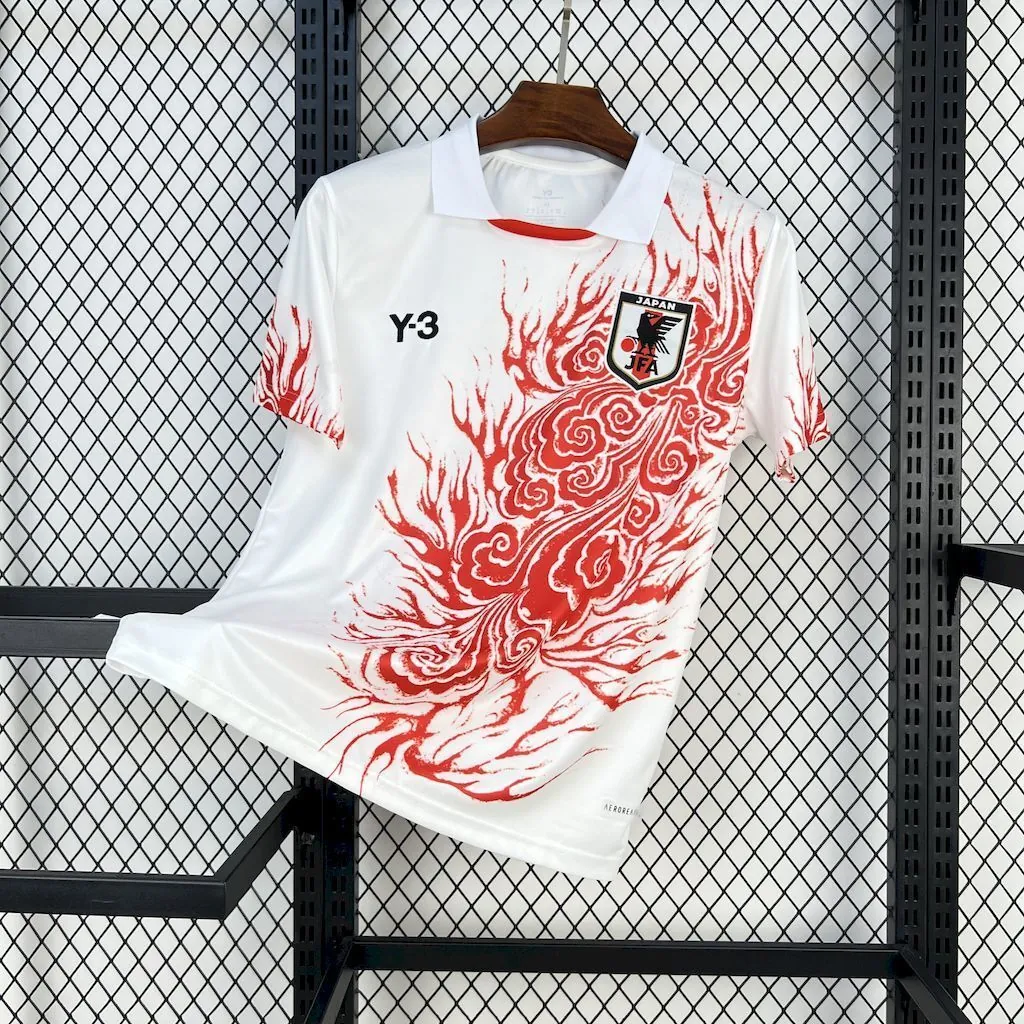 2024 Japan Y3 Hat Trick with Its Fiery Special Edition Shirt Football Uniform AAAAJersey Yupoo 5