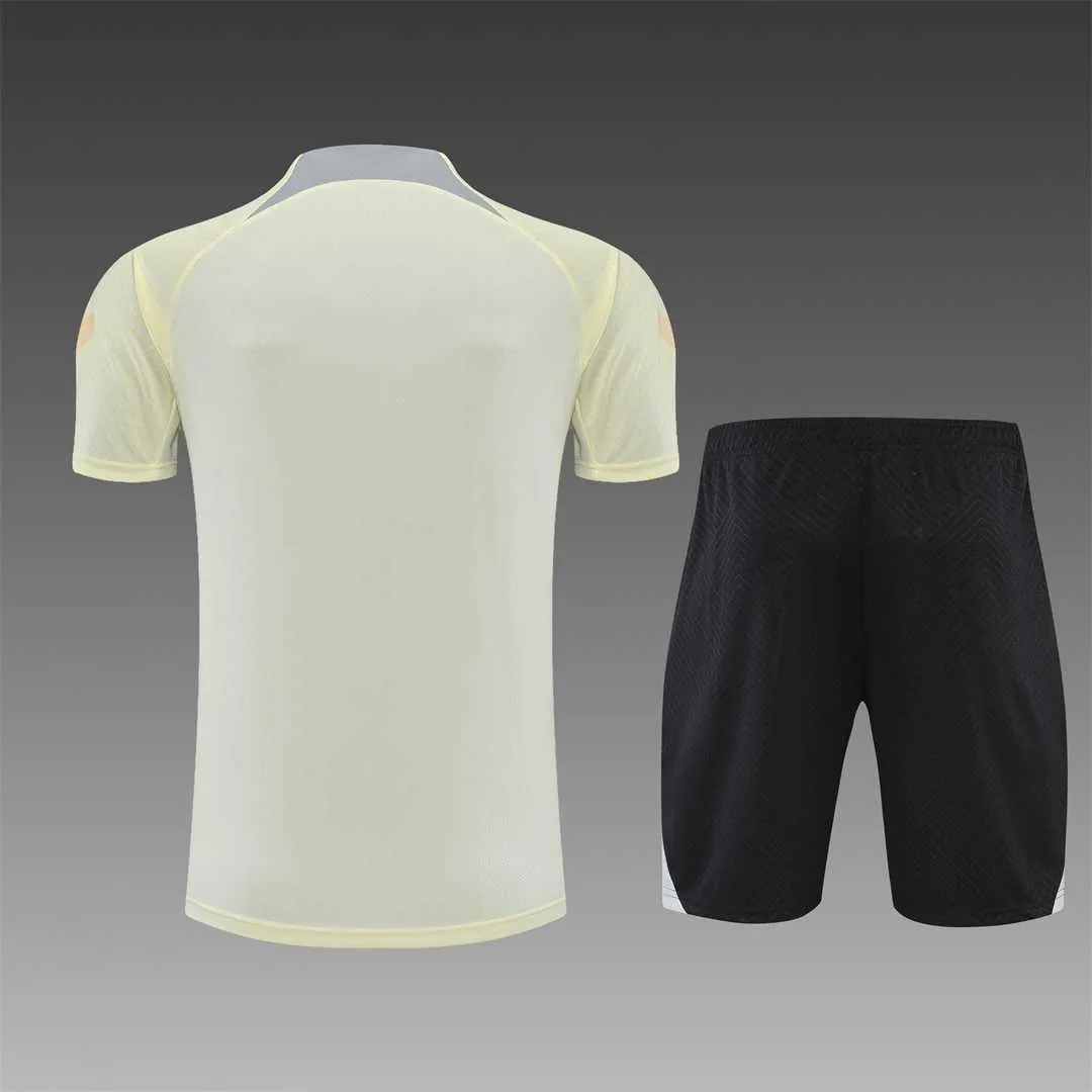 22-23 Tottenham Hotspur training suit short sleeve kit Beige 18
