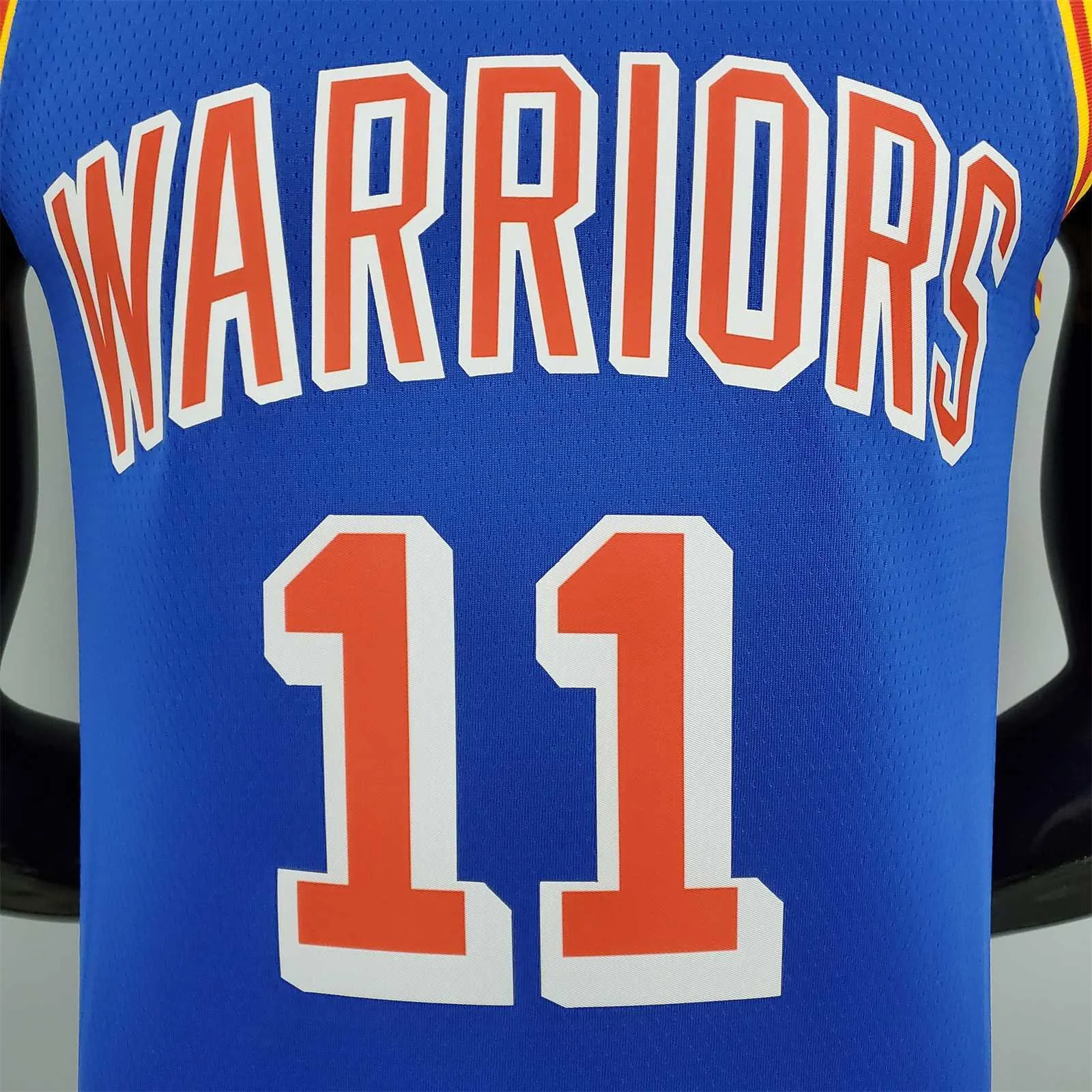 75th Anniversary Thompson #11 Warriors Retro Blue 5