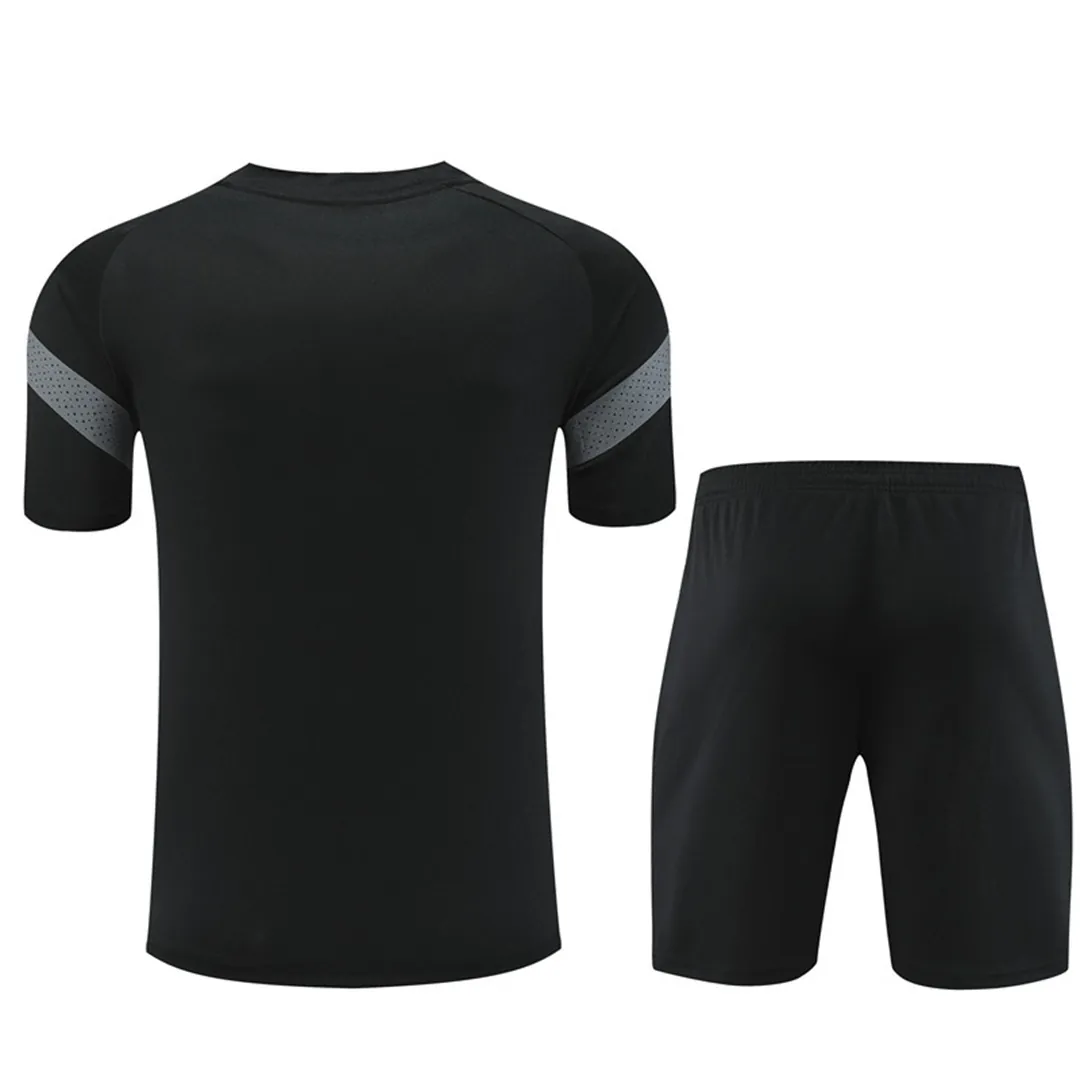 22-23 AC Milan Training Kit Black 11