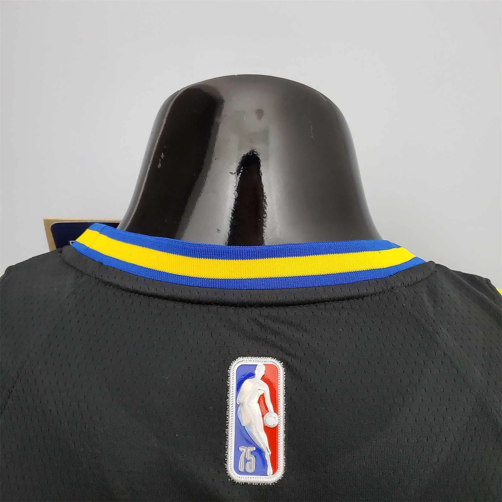 75th Anniversary Curry #2974 Warriors Black 7