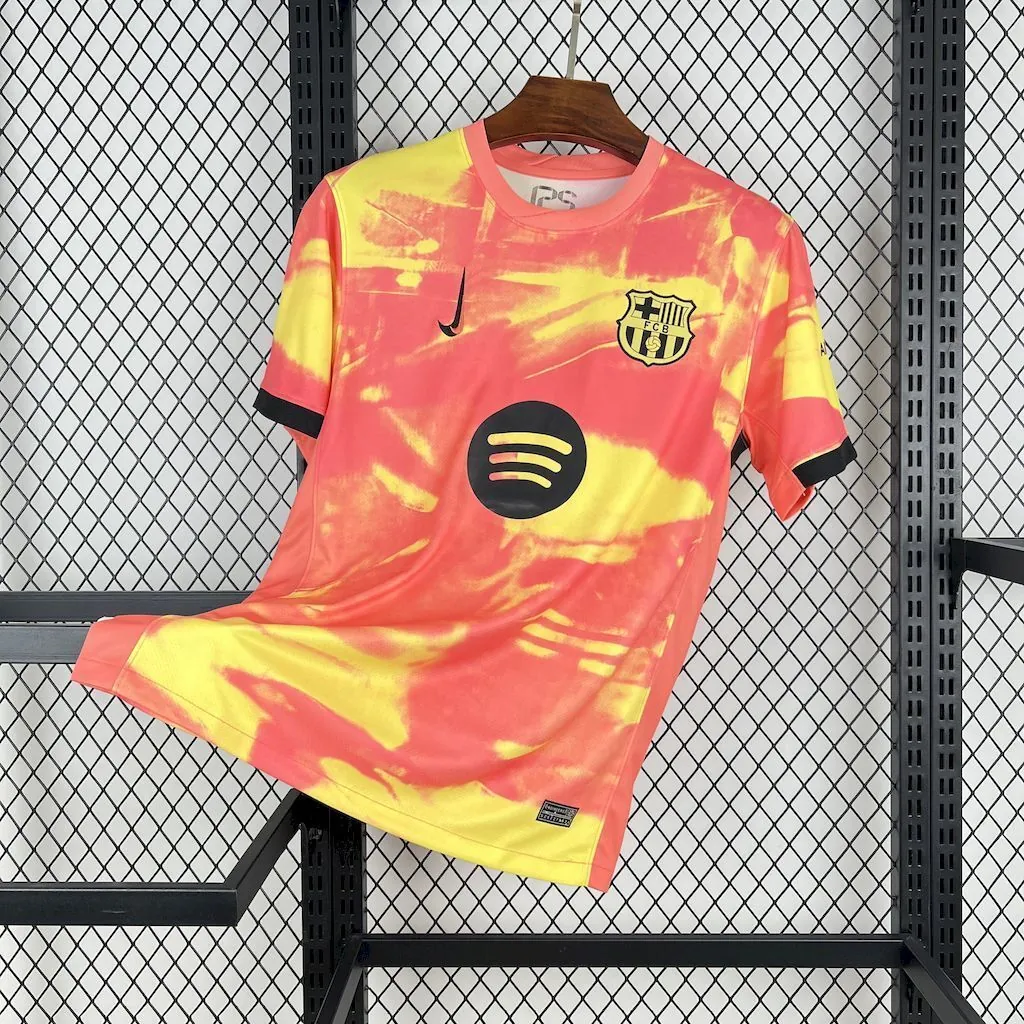 25-26 Barcelona Pink Special Edition Shirt Football Uniforms AAAAJersey Supplier Yupoo 7
