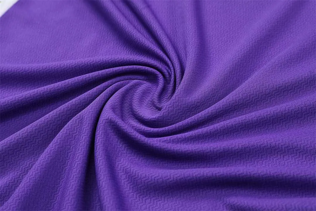 22-23 Real Madrid Training Suit Short Sleeve Kit Purple 10