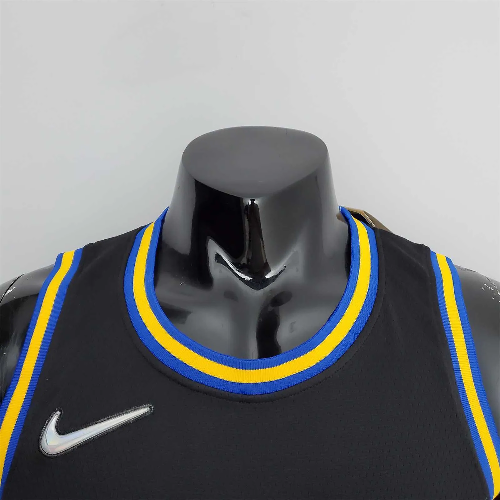 2022 75th Anniversary Golden State Warriors Thompson #11 Mexico Edition Black NBA Jersey 5