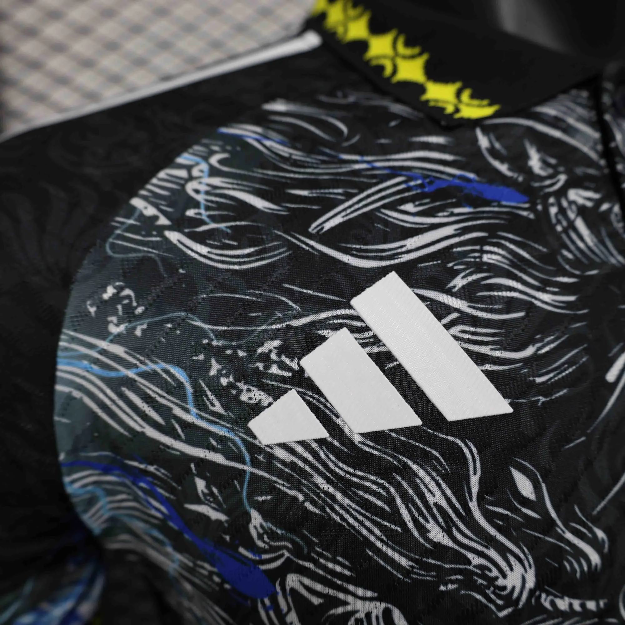 24-25 Real Madrid Dragon Black$Blue Special Edition Player Version Shirt AAAAJersey Supplier Yu 3