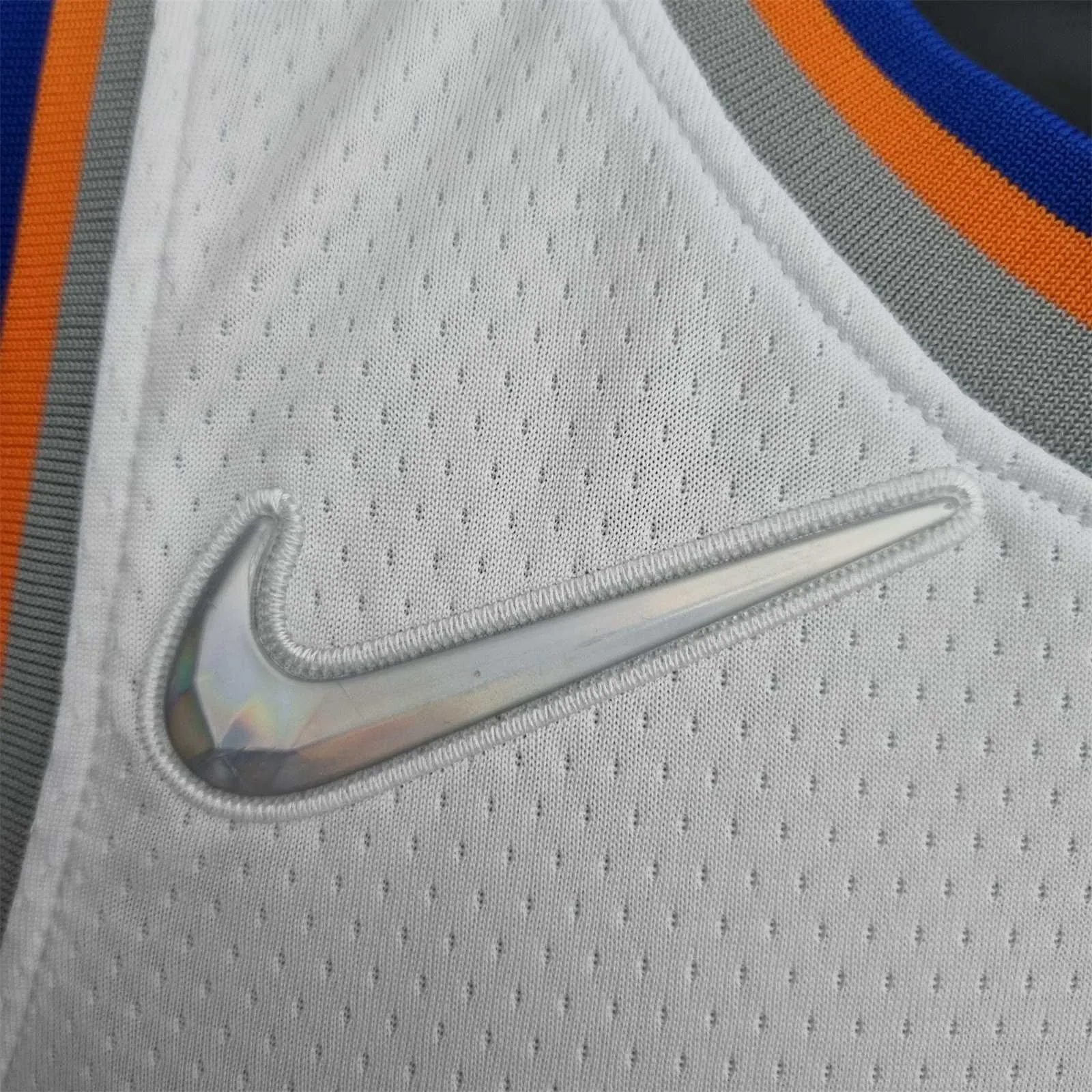 75th Anniversary Lin #17 New York Knicks White NBA Jersey 1