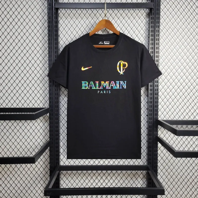 24-25 Corinthians Casual Kit Black Shirt Football AAAAJersey Supplier 5