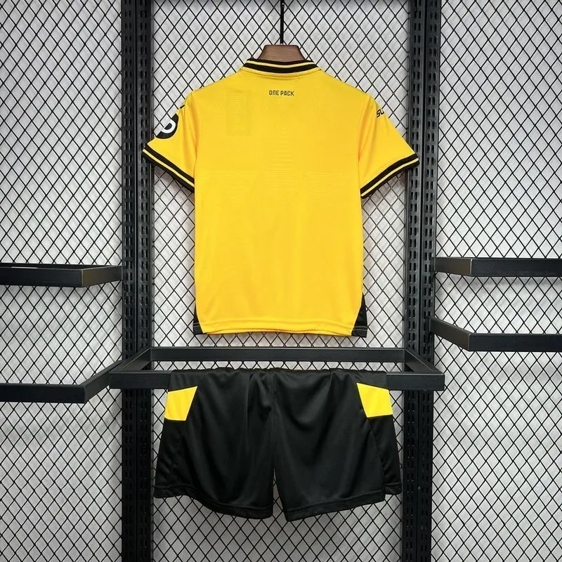 24-25 Wolves Home Kid Kits Youth Apparels Football AAAAJersey Yupoo 5