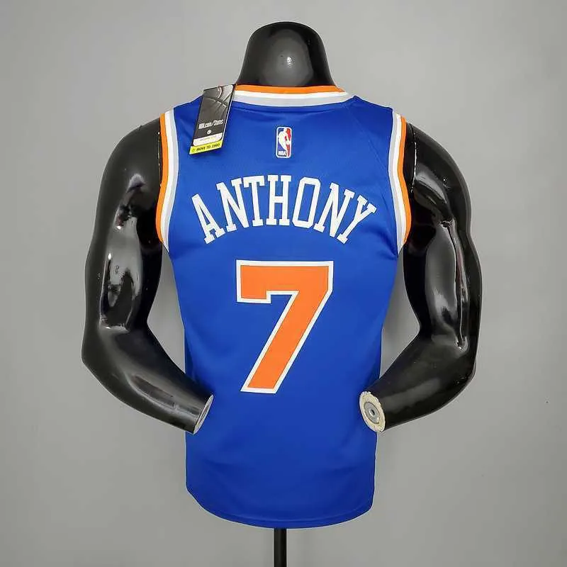 2021 ANTHONY#7 Knicks Blue 3
