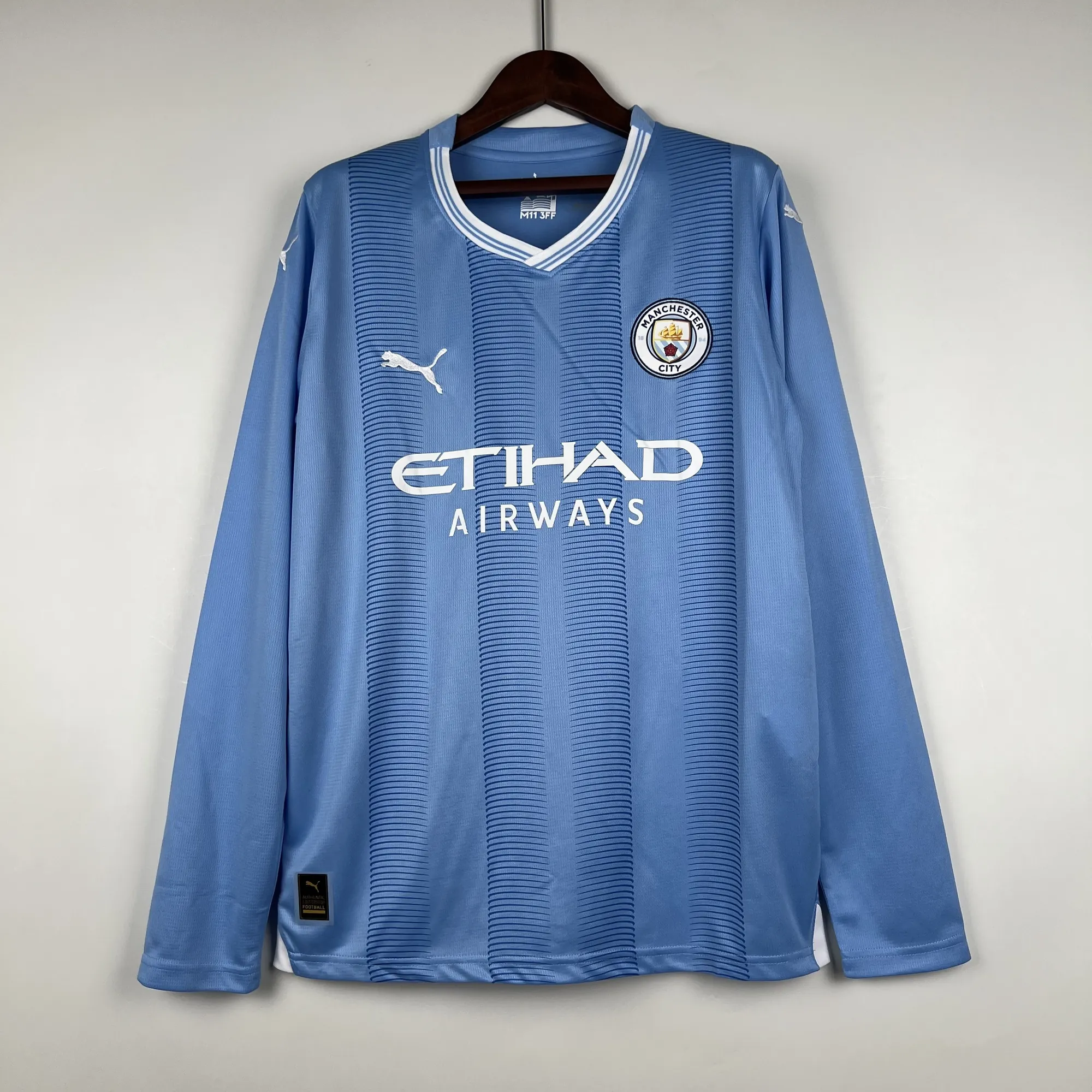 23-24 Long Sleeve Manchester City Home S-XXL 8