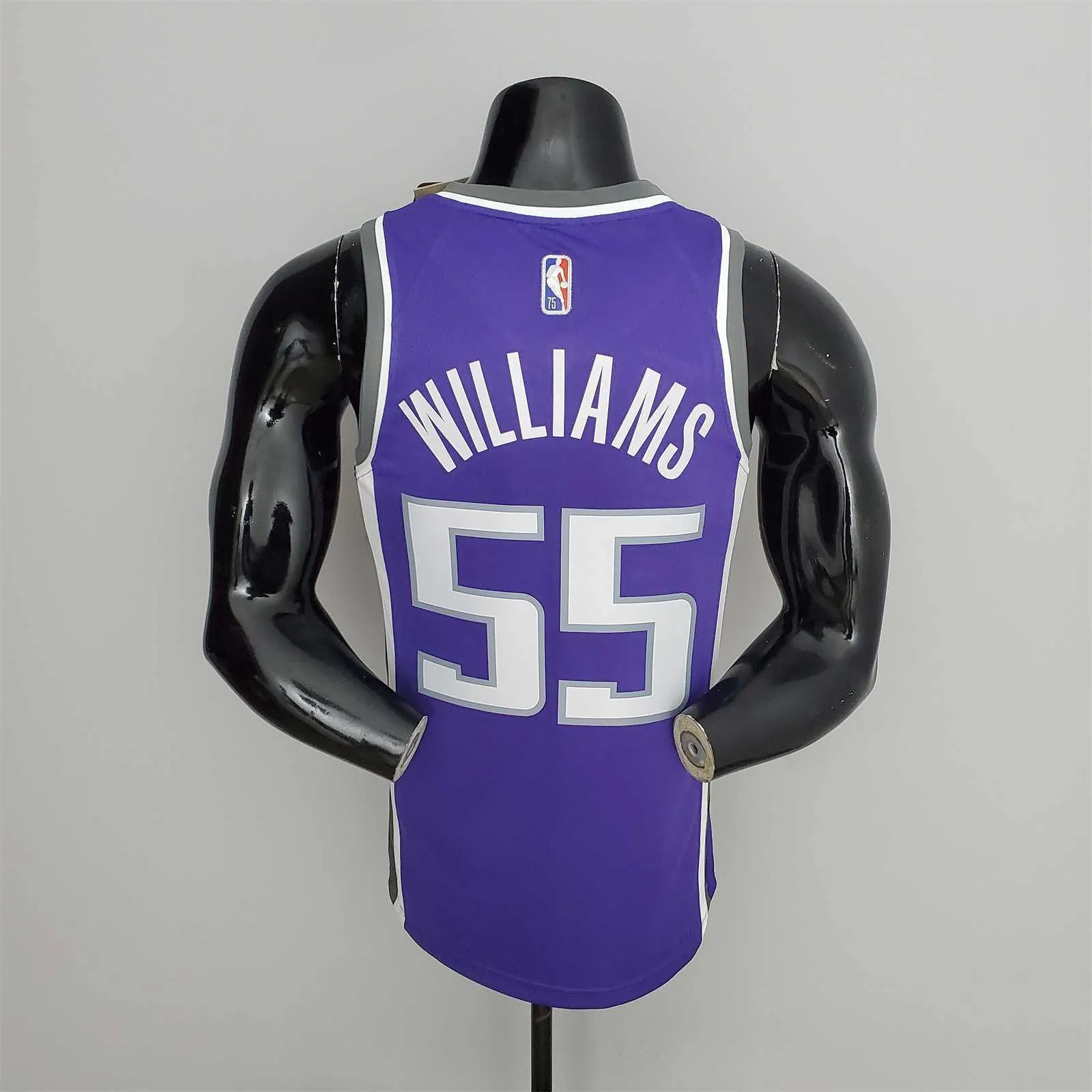 75th Anniversary Kings Williams#55 Black Purple 2