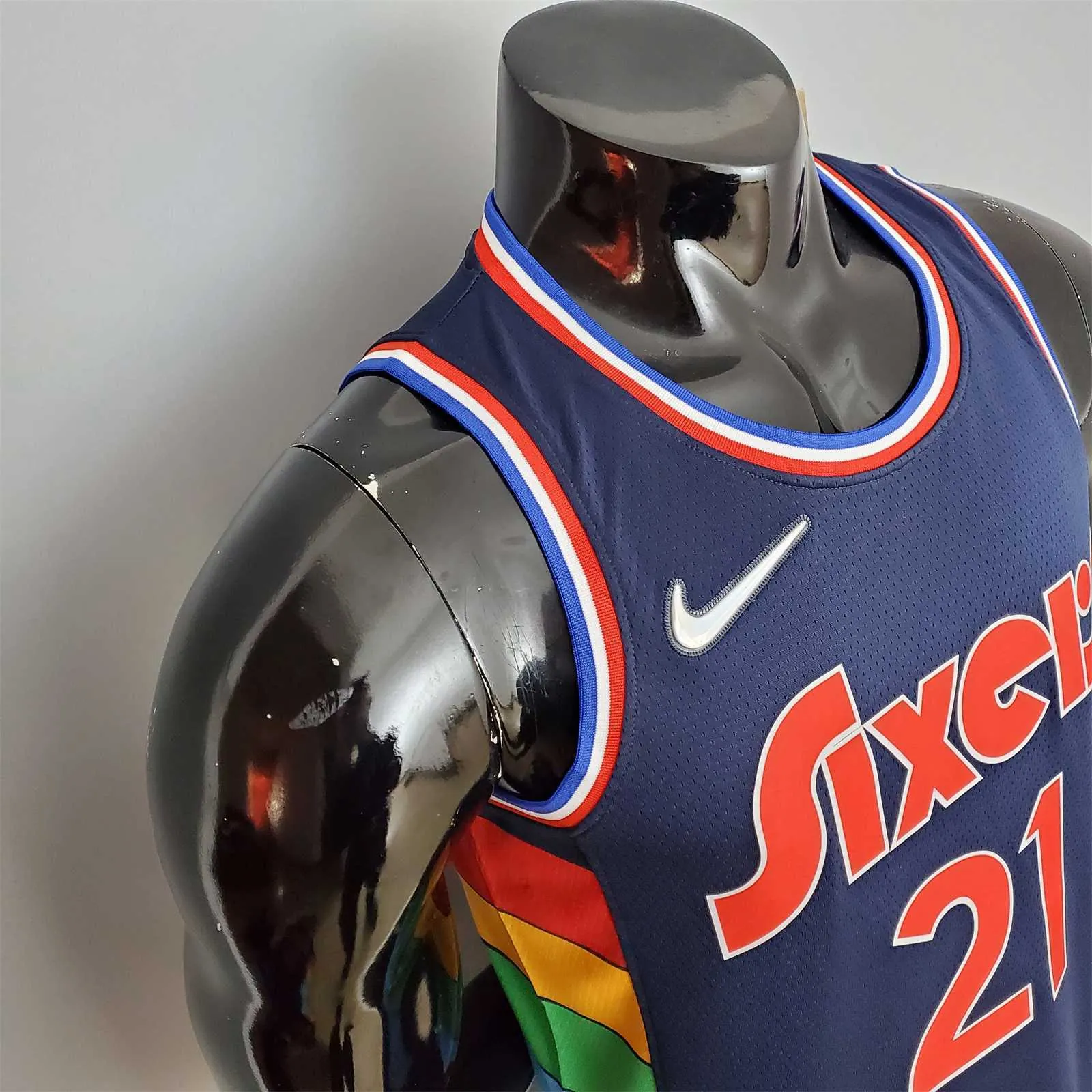 2022 Embiid #21 76ers Royal Blue 4