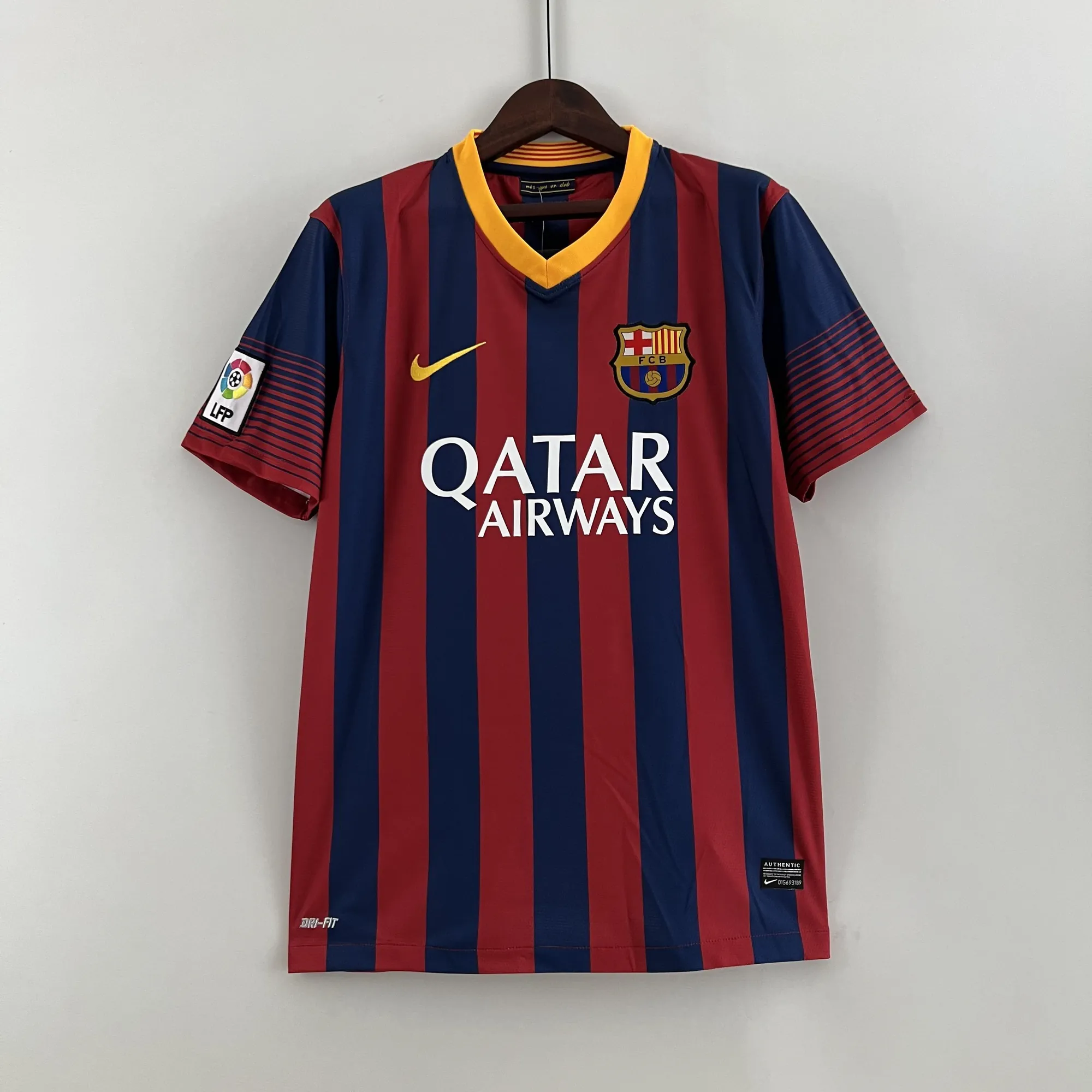 13-14 Barcelona Retro Home S-XXL best soccer jersey 10