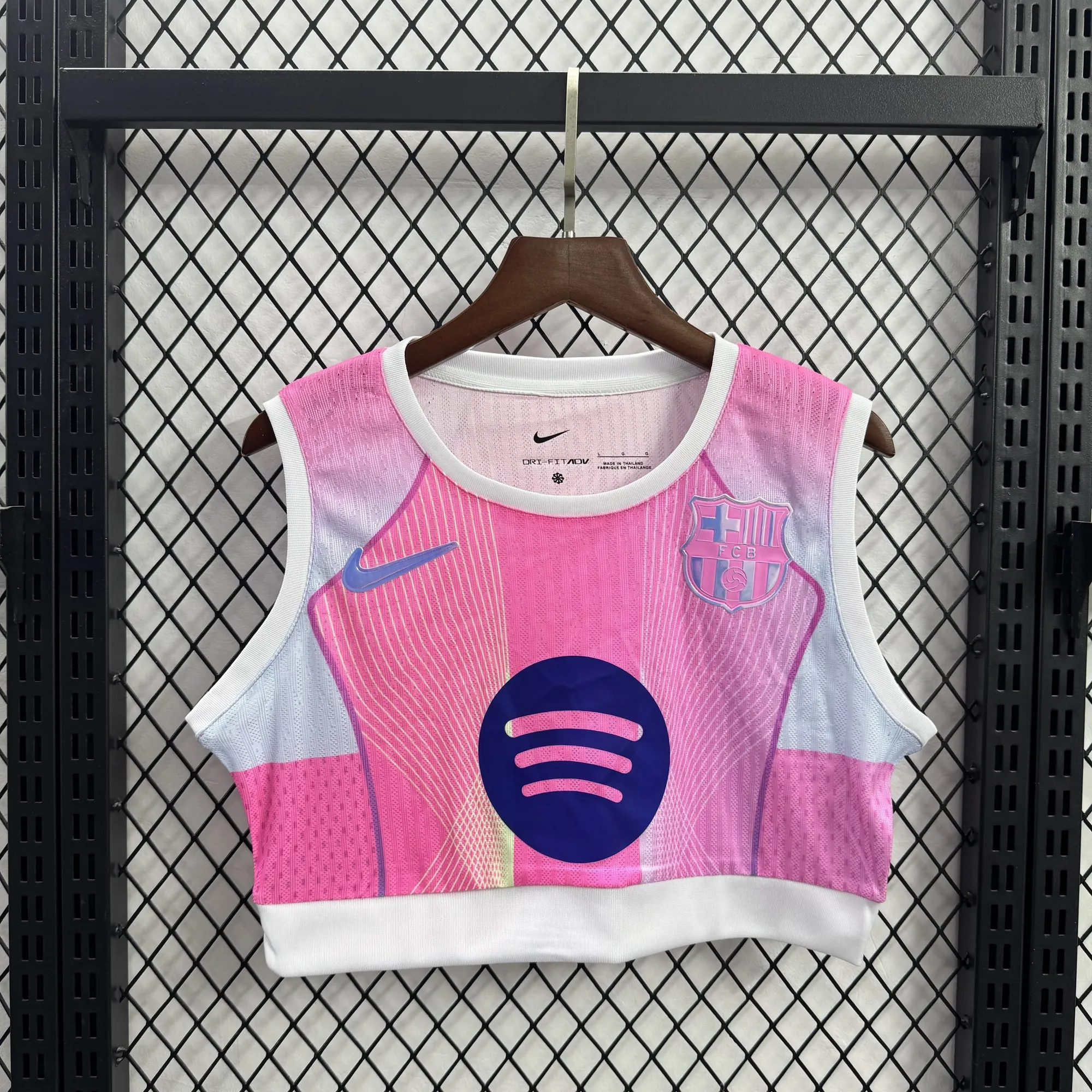 25-26 Barcelona Women's Special Edition Soccer Summer Kit Football Vest Pink AAAAJersey Yupoo 5