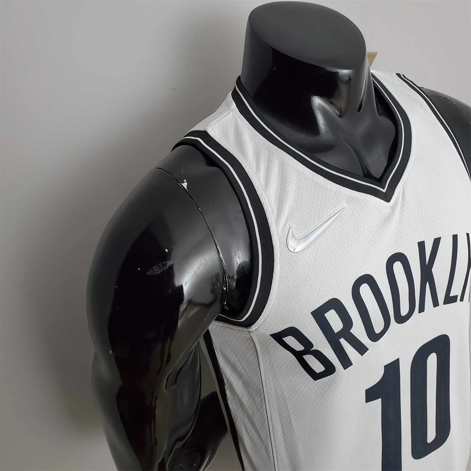 75th Anniversary Simmons #10 Nets White NBA Jersey 7