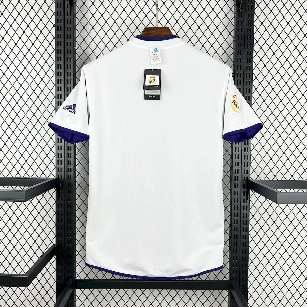 02-03 Real Madrid 100th Anniversary Double Sides Retro Kit Vintage T-Shirt Soccer AAAAJersey Yu 7