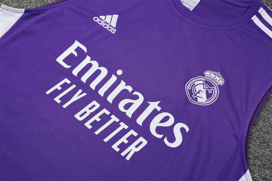 22-23 Real Madrid training suit kit Purple 10