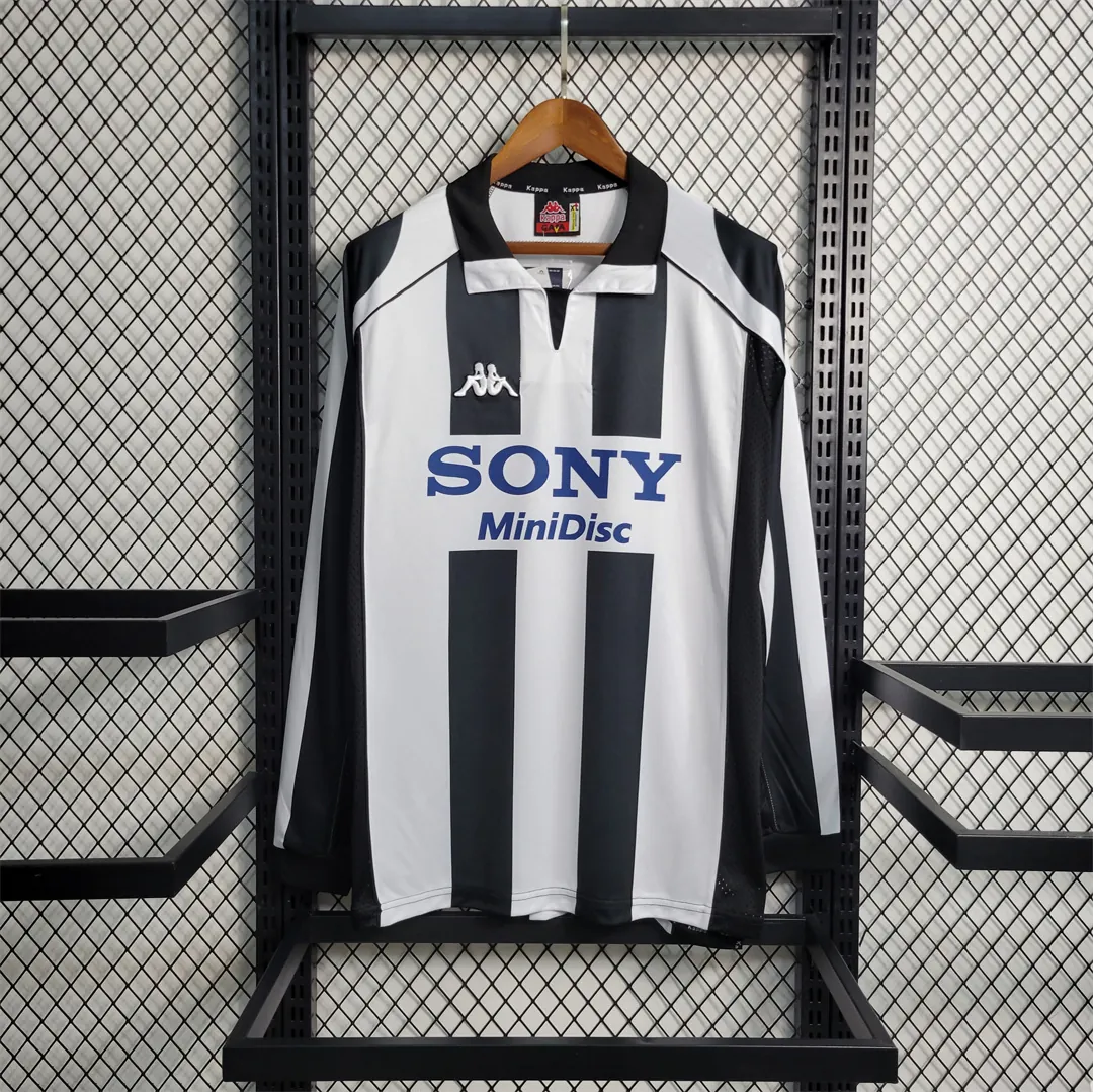 97-98 Juventus home Long Sleeve Jersey S-2XL 4
